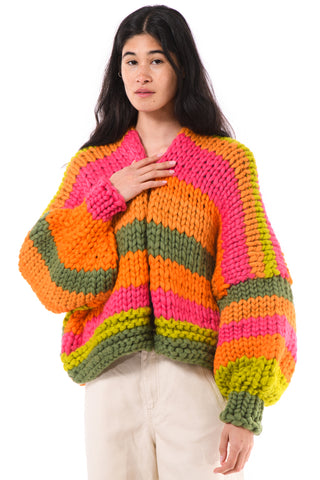 Aphaea Chunky Knit Cardigan