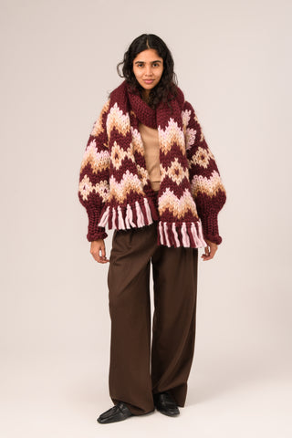 Cherrywood Fair Isle Scarf