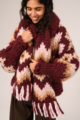 Cherrywood Fair Isle Scarf