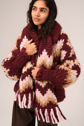 Cherrywood Fair Isle Scarf