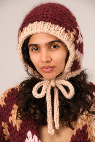 Cherrywood Fair Isle Bonnet