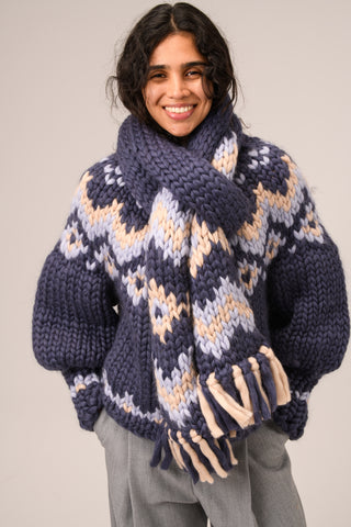 Rathlin Fair Isle Scarf