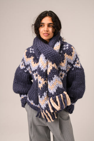 Rathlin Fair Isle Scarf