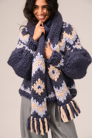 Rathlin Fair Isle Scarf