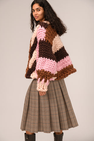 Neve Cable Colossal Knit Cardigan