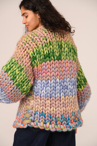 Watercolour Colossal Knit Cardigan