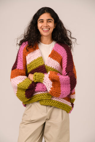 Fia Chunky Knit Cardigan