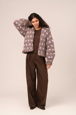 Rowan Polka Dot Colossal Knit Cardigan