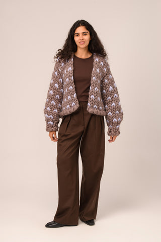 Rowan Polka Dot Colossal Knit Cardigan