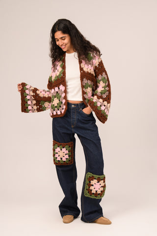 Crochet Patchwork Jeans