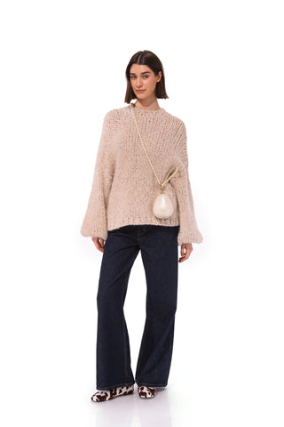 Marie Fluffy Knit Sweater