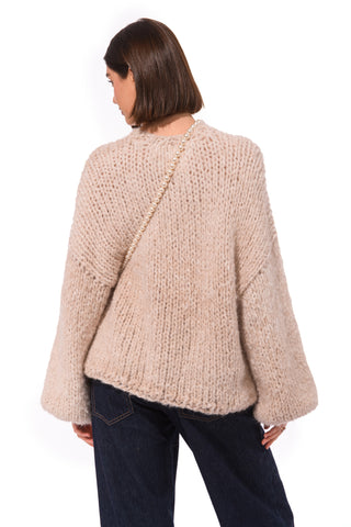 Marie Fluffy Knit Sweater
