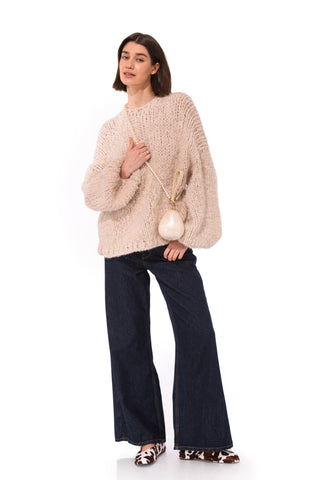 Marie Fluffy Knit Sweater