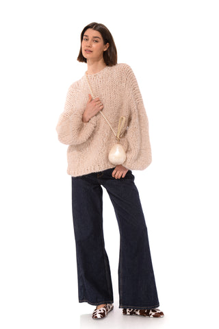 Marie Fluffy Knit Sweater