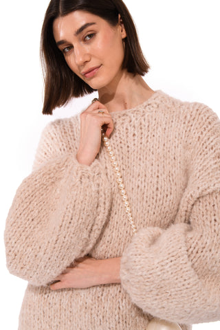 Marie Fluffy Knit Sweater