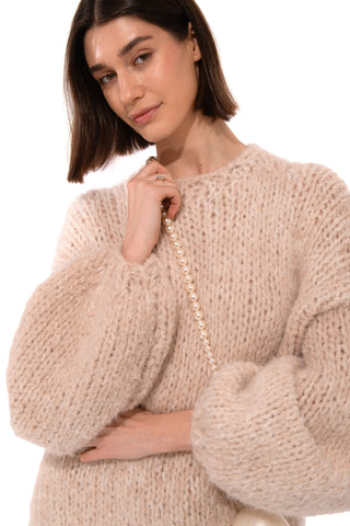Marie Fluffy Knit Sweater