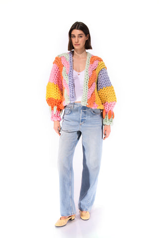 Sadie Cable Colossal Knit Cardigan