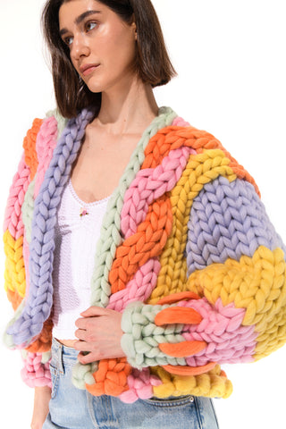 Sadie Cable Colossal Knit Cardigan