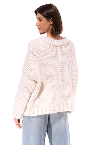 Blue Fish Chunky Knit Sweater