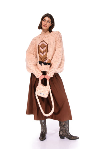 Rodeo Boot Chunky Knit Sweater