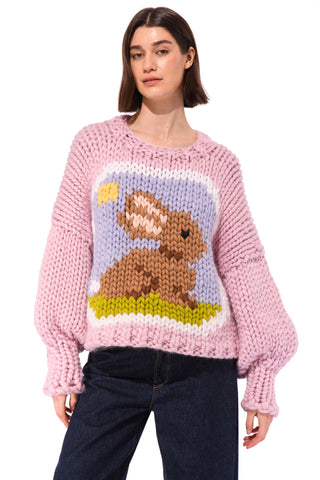 Bunny Chunky Knit Sweater