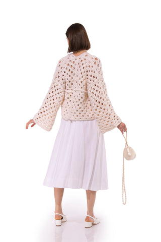 Eloise Chunky Crochet Cardigan
