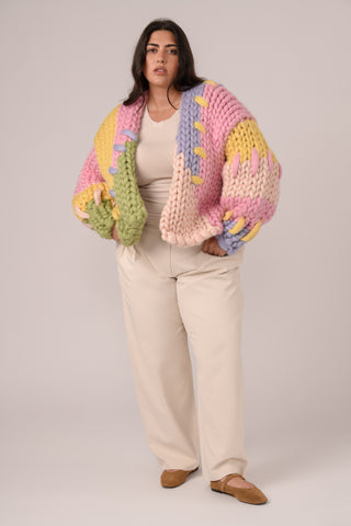 Pastel Colossal Knit Cardigan
