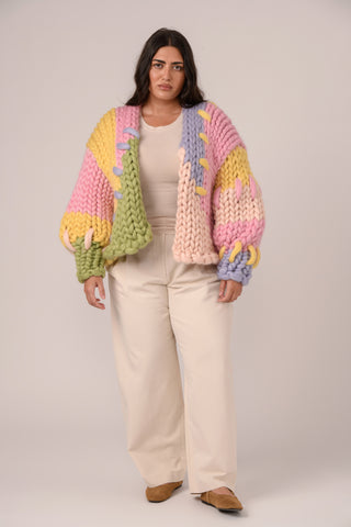 Pastel Colossal Knit Cardigan