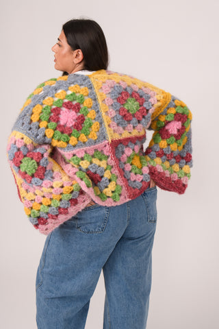 Brushed Eden Crochet Cardigan