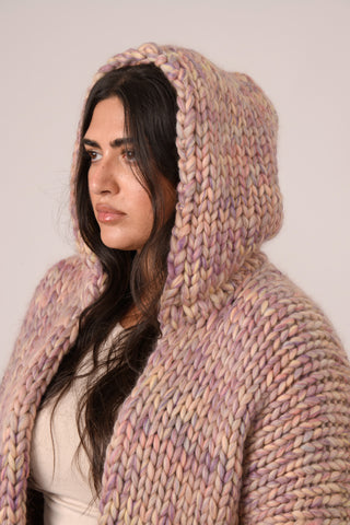 Barley Chunky Knit Hoodie
