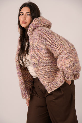 Barley Chunky Knit Hoodie
