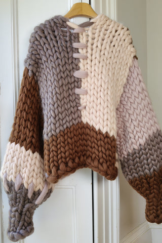 Hazel Colossal Knit Cardigan M/L (Discontinued Sample)