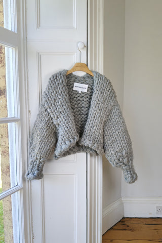 Grey Colossal Knit Cardigan S/M (Sample)
