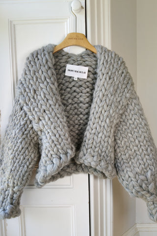 Grey Colossal Knit Cardigan S/M (Sample)