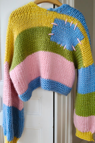 Whimsy Patchwork Cardigan S/M (Sample)