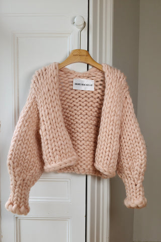 Cream Colossal Knit Cardigan XS/S (Sample)