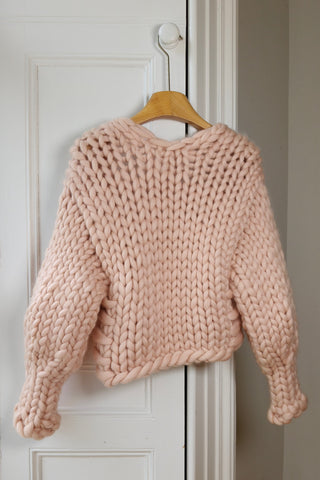 Cream Colossal Knit Cardigan XS/S (Sample)