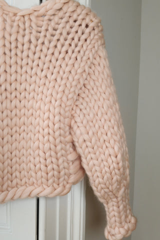 Cream Colossal Knit Cardigan XS/S (Sample)