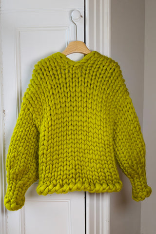 Gooseberry Block Colossal Knit Cardigan L/XL (Limited Edition Sample)