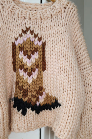 Rodeo Boot Chunky Knit Sweater S/M (Sample)