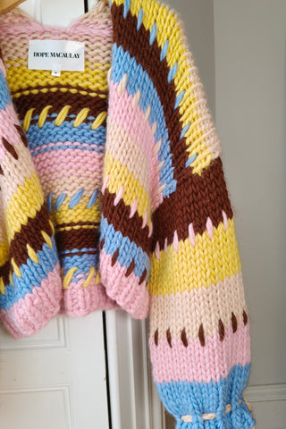 1of1 Scrapbook Chunky Knit Cardigan (Sample)