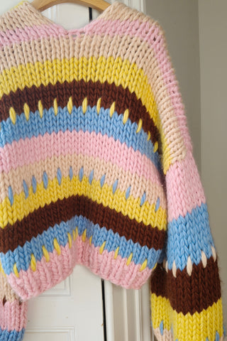 1of1 Scrapbook Chunky Knit Cardigan (Sample)