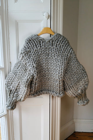 Grey Colossal Knit Cardigan S/M (Sample)