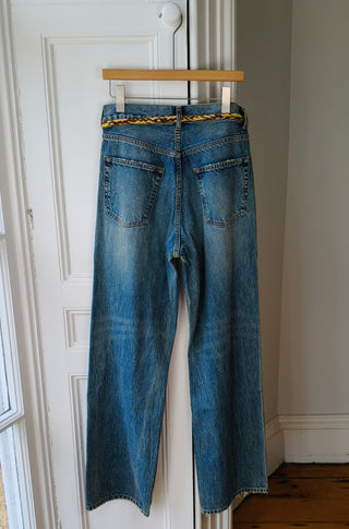 River Charm Belted Jeans (Discontinued Sample)