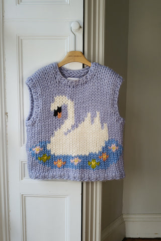 Swan Lake Knit Vest M/L (Sample)