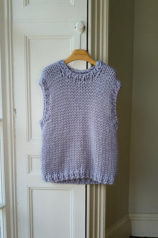 Blue Knit Vest S/M (Sample)