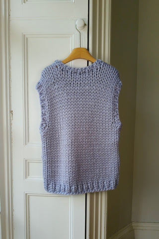 Blue Knit Vest S/M (Sample)