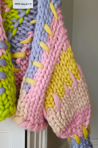 Pastel Colossal Knit Cardigan L/XL (Sample)