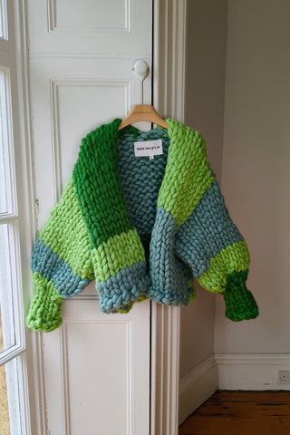 #2 Greens Colossal Knit Cardigan M/L (Sample)