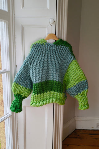 #2 Greens Colossal Knit Cardigan M/L (Sample)